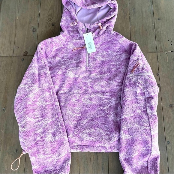 Outdoor Voices primo fleece pullover in Provence cloud NWT - Picture 5 of 9